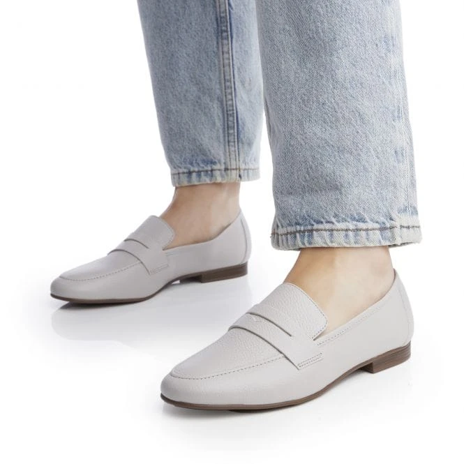 Adelyn Off White Leather 3 Adelyn Off White Leather - Image 3