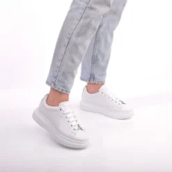 Step In Trendy Style -Step In Trendy Style adoa white leather p12728 87753 medium