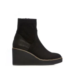 Step In Trendy Style 46 Alaina Black Alcantara