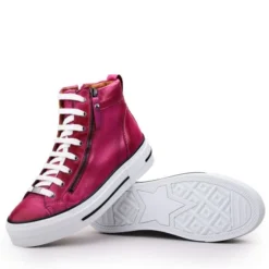 Annaken Fuschia Leather -Step In Trendy Style annaken fuschia leather p13396 88732 medium