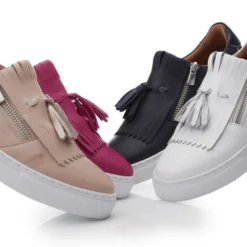 Aoife Fuschia Leather -Step In Trendy Style aoife fuschia leather p12686 89370 medium