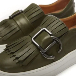 Arlenne Khaki Leather 13 Arlenne Khaki Leather -Step In Trendy Style arlenne khaki leather p12316 79794 medium