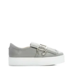 Arlenne Light Grey Leather