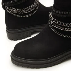 Astella Black Alcantara -Step In Trendy Style astella black alcantara p13784 91007 medium