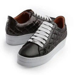 Aubree Pewter Metallic Leather -Step In Trendy Style aubree pewter metallic leather p12526 82805 medium