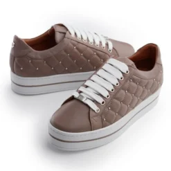 Aubree Taupe Leather -Step In Trendy Style aubree taupe leather p12527 82810 medium