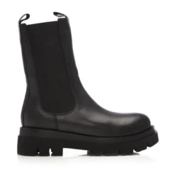 B.Puncher Black Leather -Step In Trendy Style b puncher black leather p12462 80604 medium