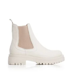 B.Waya White Leather