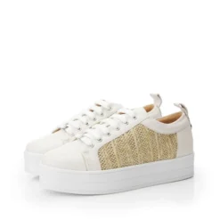 Beda Off White Leather -Step In Trendy Style beda off white leather p12845 84737 medium