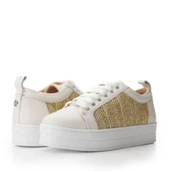 Beda Off White Leather -Step In Trendy Style beda off white leather p12845 84739 medium