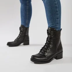 Step In Trendy Style -Step In Trendy Style bezzie w black leather p12498 82333 medium