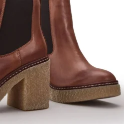 Breeanna Tan Leather -Step In Trendy Style breeanna tan leather p13455 89124 medium