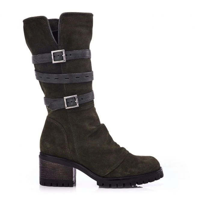 Brendie Khaki Suede 1 Brendie Khaki Suede