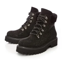 Bristia Black Alcantara -Step In Trendy Style bristia black alcantara p9440 79990 medium