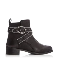 Bristina Black Nubuck