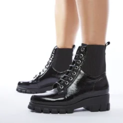 Demmie Black Patent Leather -Step In Trendy Style demmie black patent leather p12149 80935 medium