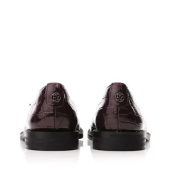 Elaina Burgundy Patent Mocc Croc -Step In Trendy Style elaina burgundy patent mocc croc p13462 89237 medium