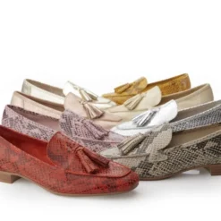 Elmo Orange Snake Print Leather -Step In Trendy Style elmo orange snake print leather p12805 84245 medium