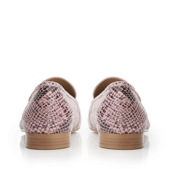 Elmo Pink Snake Print Leather 4 Elmo Pink Snake Print Leather - Image 4