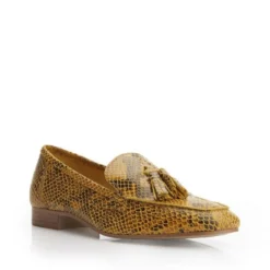 Elmo Yellow Snake Print Leather -Step In Trendy Style elmo yellow snake print leather p12809 84264 medium