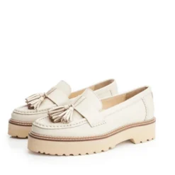 Elvite Off White Leather -Step In Trendy Style elvite off white leather p12677 83434 medium