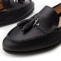 Estina Black Leather -Step In Trendy Style estina black leather p12820 84544 medium