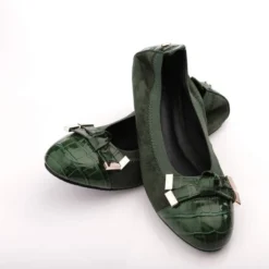 Fellicity Green Patent Mocc Croc -Step In Trendy Style fellicity green patent mocc croc p13408 88814 medium