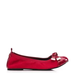 Fellicity Red Patent Mocc Croc