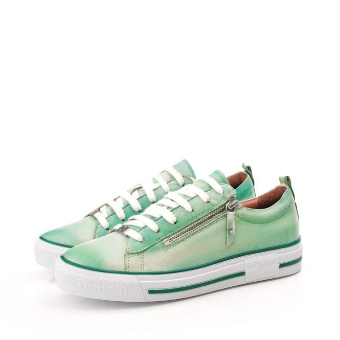 Filicia Light Green Leather 2 Filicia Light Green Leather - Image 2