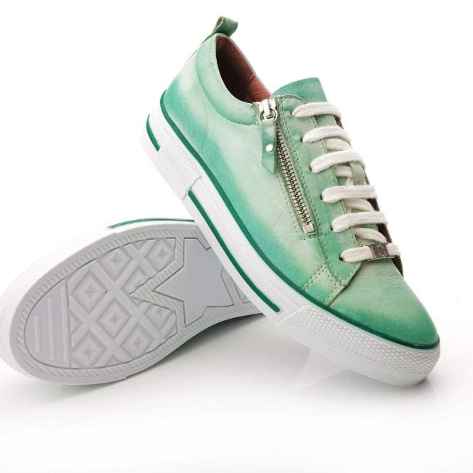 Filicia Light Green Leather 5 Filicia Light Green Leather - Image 5