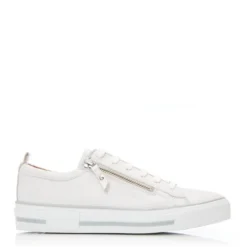 Filicia White Leather