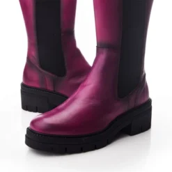 Giellen Fuschia Leather -Step In Trendy Style giellen fuschia leather p13642 90188 medium