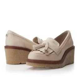 Gisela Cream Leather -Step In Trendy Style gisela cream leather p12794 91782 medium