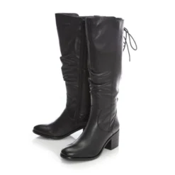 Gloriia Black Leather -Step In Trendy Style gloriia black leather p11252 74692 medium