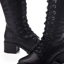 Halina Black Leather -Step In Trendy Style halina black leather p13652 90230 medium