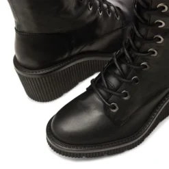 Halliyah Black Leather -Step In Trendy Style halliyah black leather p13876 91920 medium