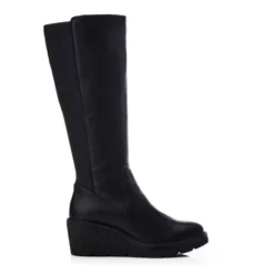 Harpette Black Leather