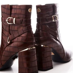 Kamina Brown Patent Mocc Croc 10 Kamina Brown Patent Mocc Croc -Step In Trendy Style kamina brown patent mocc croc p13686 90508 medium