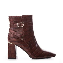 Kamina Brown Patent Mocc Croc