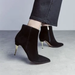 Keri Black Suede -Step In Trendy Style keri black suede p13752 92464 medium