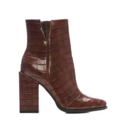 Kiani Brown Patent Mocc Croc