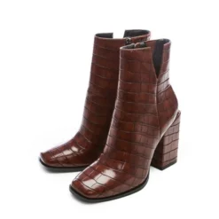 Kiani Brown Patent Mocc Croc -Step In Trendy Style kiani brown patent mocc croc p12415 82550 medium