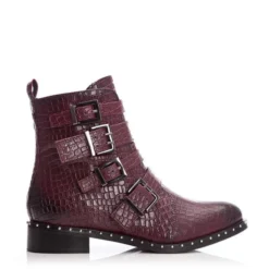 Kistana Burgundy Croc
