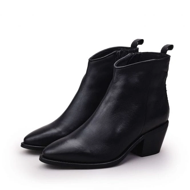 Maevie Black Leather 2 Maevie Black Leather - Image 2