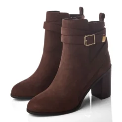 Marilena Dark Brown Alcantara -Step In Trendy Style marilena dark brown alcantara p13775 90978 medium