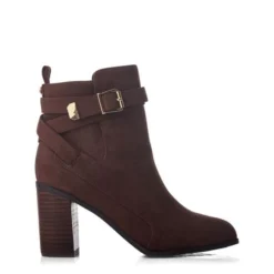 Marilena Dark Brown Alcantara