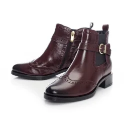 Mikara Burgundy Leather -Step In Trendy Style mikara burgundy leather p10658 74726 medium