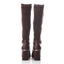 Saretta Brown Patent Mocc Croc -Step In Trendy Style saretta brown patent mocc croc p13913 92137 medium