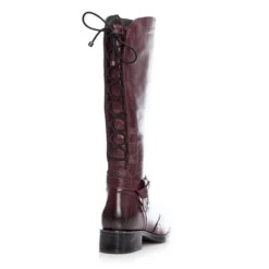Sasskia Burgundy Leather -Step In Trendy Style sasskia burgundy leather p10896 75375 medium