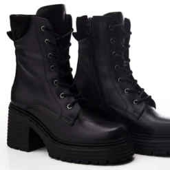 Sh Arenal Black Leather -Step In Trendy Style sh arenal black leather p13632 90138 medium